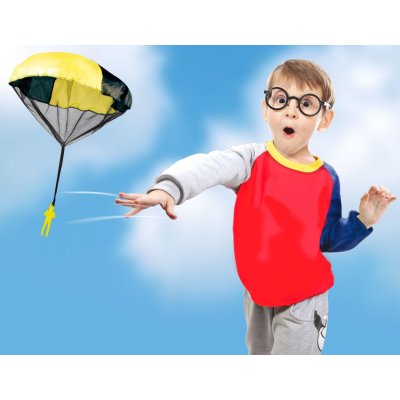 Günther Hádžuci padák s parašutistom PARACHUTE rôznofarebné 46 cm