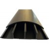 Lišta na káble Roth Lange 10002662 75x18 mm 70 cm, čierna