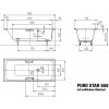 Kaldewei Puro Star 170 x 75 cm 255823000001