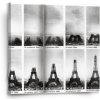 Sablio Obraz Eiffelová veža stavba - 50x50 cm