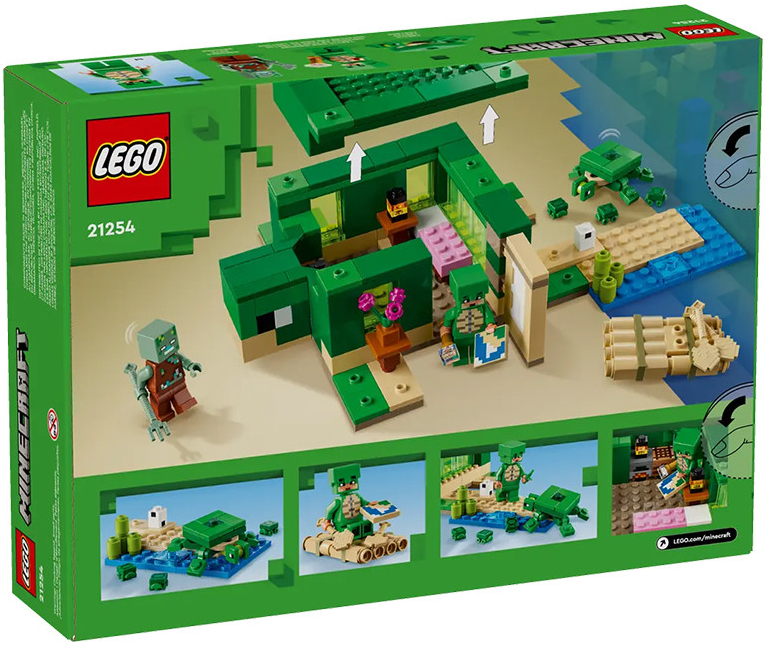 LEGO® Minecraft 21254 Korytnačí domček na pláži od 16,92 € - Heureka.sk