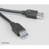 Akasa AK-CBUB02-15BK USB 3.0, A-male na A-female, 150cm