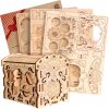 EscapeWelt 3D dřevěná skládačka Secret Treasure Box