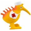 Hračka pes NURSE latex, pískacia, oranžová 13cm KW