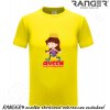 Tričko RANGER® - motív QUEEN Žltá 3XL