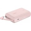 Belkin BOOST CHARGE™ USB-C Power Delivery PowerBanka s integrovaným USB-C kabelem, 10000mAh, 20W, růžová
