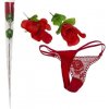 Diablo picante rose convertible into thong