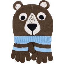 Zoocchini Set čiapka a rukavice Medveď