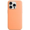 engaroGuard iPhone 15 Pro Max Silicone Case s MagSafe - Orange Sorbet design (oranžový)