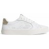 Dámske voľnočasové topánky Cariuma SALVAS White Premium Leather Ice Logo Metallic Gold Sneaker