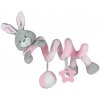 Hračka na postieľku Špirála Baby Mix králik rúžový