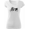 T-ričko BMW S1000XR dámske tričko Farba trička: Biela, Veľkosť: M