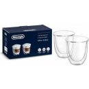 DeLonghi Skleničky na cappuccino set 2 x 190 ml