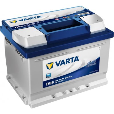 Varta Blue Dynamic 12V 60Ah 540A 560 409 054 od 68,7 € - Heureka.sk