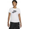 Nike Tričká s krátkym rukávom W Nsw Tee Essntl Icn Ftra Biela