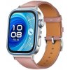PROTEMIO 113136 LEATHER Kožený remienok pre Huawei Watch Fit 4 / Fit 4 Pro tmavoružový