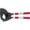 Káblové nožnice 680 mm Knipex 95 32 100, račňové s teleskopickými rukoväťami (K 95 32 100)