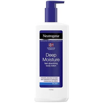 Neutrogena Body Care hĺbkovo hydratačné telové mlieko pre suchú pokožku 400 ml