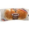 Jaus Žemle Mega burger sezam 4ks 300g