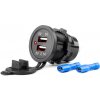 AMiO Nabíjačka 2xUSB 12/24V MOD-03