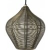 Light & Living Bronzové antik závesné kovové svetlo Alvaro - Ø20*22cm - Light & Living