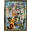 Mačacia rodinka 5 - Katarína Haraksimová, originálny, ručne maľovany obraz L (do veľkosti 95x95cm) Viac farieb
