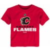 Reebok Dětské tričko Calgary Flames NHL Clean Cut Veľkosť: Dětské XL (13 - 15 let)