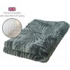 DRYBED Premium Vet Bed Listy šedý 100 x 75 cm