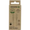 Swissten 71506300ECO datový USB-C - USB-C, 1.2m, černý