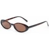 Jade Icarus Retro oválne slnečné okuliare s mačacím okom FE50613418557783HI