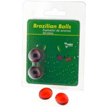 Taloka 2 Brazilian Balls Strawberry & Cherry Intimate Gel