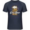 Mymate Predĺžené Tričko MY111 - Dizajn - Ešte jedno pivo - Navy / Heather Navy - XL - Pánske