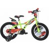 Dino Bikes Dětské kolo Raptor 616-RP neon green 16