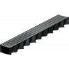 Odvodňovací žľab ACO Hexa Self 319213, 100 cm, s pozinkovaným roštom