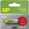 Alkalická batéria GP Super LR03 (AAA), 8 ks