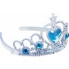 Korunka zimné kráľovstvo princezná s kamienkami