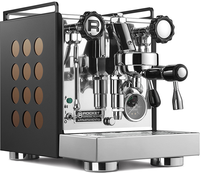 Rocket Espresso Appartamento Black/Copper