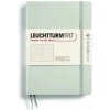 LEUCHTTURM1917 Medium (A5) Light Grey, 251 p., bodkovaný - zápisník