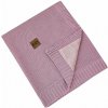 EKO Deka bambusová s velúrovou podšívkou Lilac 100x80 cm