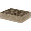 Organizér na bielizeň a doplnky Compactor TEX - 5 dielny, 32 x 25 x 8 cm, Taupe (šedo-béžový) (RAN6876)