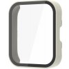 PROTEMIO 78906 PC FULL COVER Plastový kryt so sklom pre Amazfit Bip 5 béžový