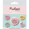 Pusheen - set odznaků