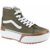 Vans Sk8-Hi Tapered Stacked Canvas dark olive