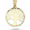 Lillian Vassago Zlatý prívesok Strom života v kruhu LLV46 GP106Y
