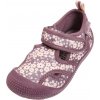 Sandále do vody Playshoes Fialové s kvetmi Veľkosť: 20-21, Vnútorná dĺžka topánky: 14,6 cm