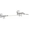 FOX RAGE - Hotový náväzec Strike Point Double Stinger 6 kg veľ. 6 a 8 10 cm 5 cm 2 ks