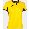 Joma Dámsky dres TOLETUM II T-SHIRT YELLOW-BLACK S/S Veľkosť: XS