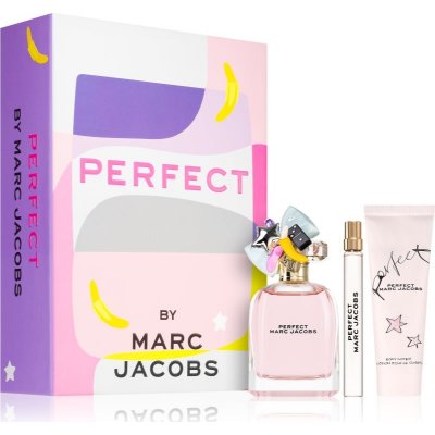 Marc Jacobs Perfect parfumovaná voda 100 ml + telové mlieko 75 ml + parfumovaná voda cestovný sprej 10 ml
