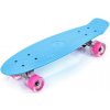 Meteor 56 cm s LED kolieskami Blue Pennyboard