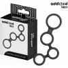 Addicted toys - penis ring with dividers for testicles